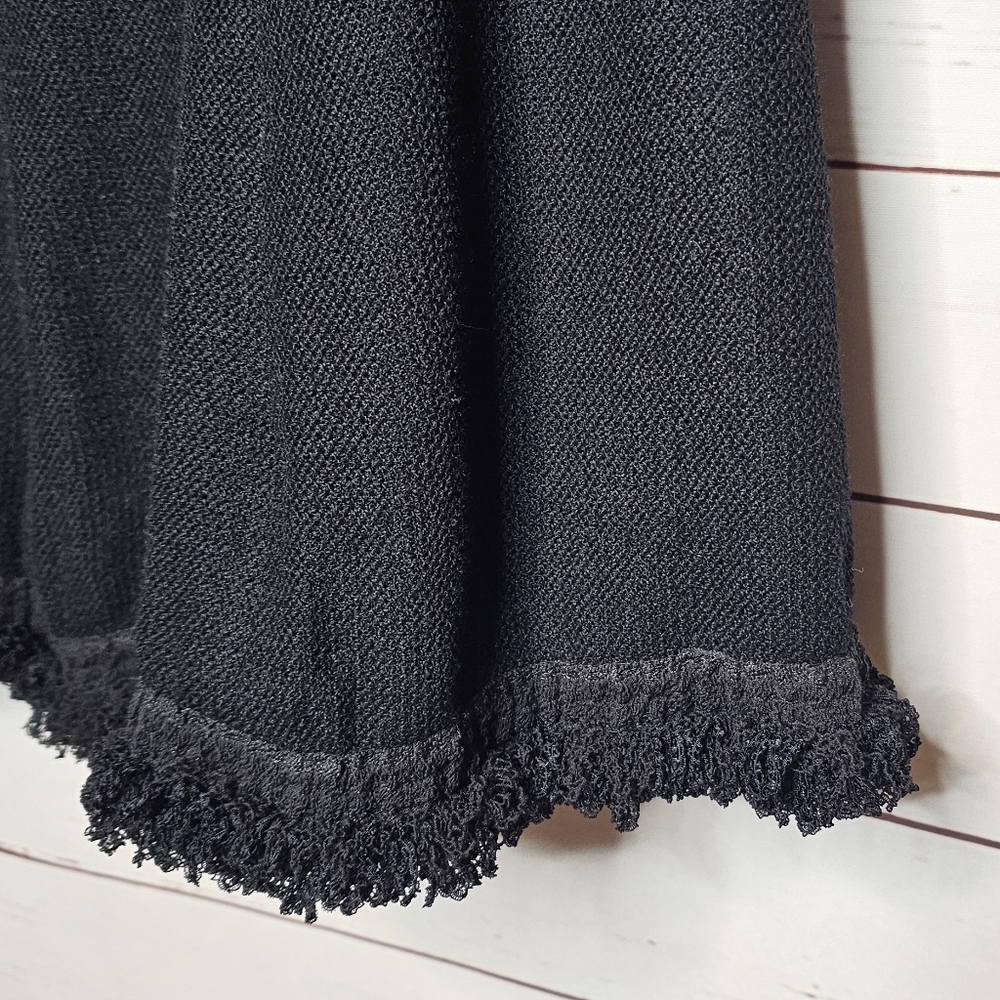 CHANEL Black Wool Maxi Skirt - Picture 13 of 16